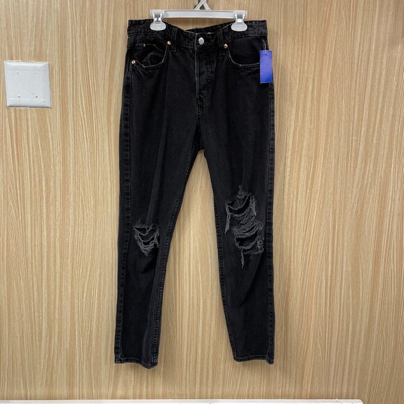 &Denim Black Jeans Size4 - Picture 1 of 7